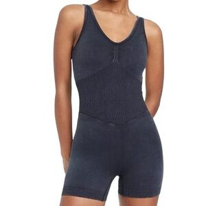 JOYLAB athletic black onyx standard fit boy shorts bodysuit XXL NWT